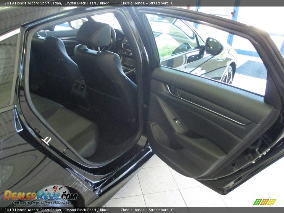 2019 Honda Accord Sport Sedan Crystal Black Pearl / Black Photo #21