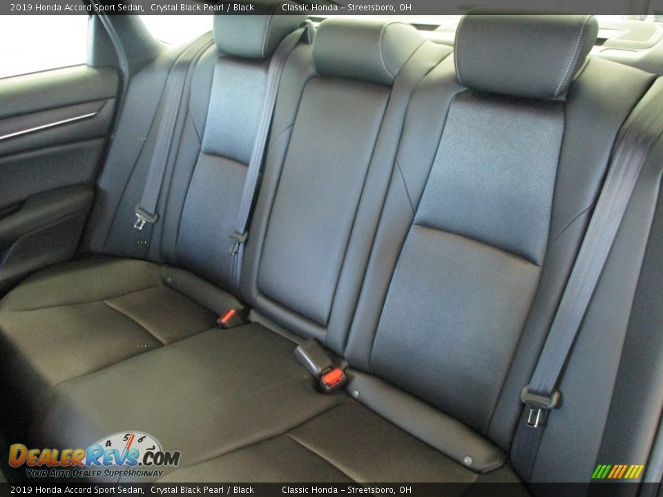 2019 Honda Accord Sport Sedan Crystal Black Pearl / Black Photo #26