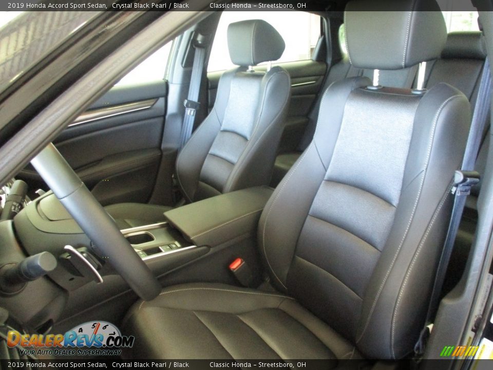 2019 Honda Accord Sport Sedan Crystal Black Pearl / Black Photo #29