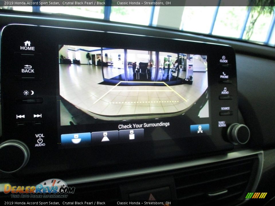 2019 Honda Accord Sport Sedan Crystal Black Pearl / Black Photo #36