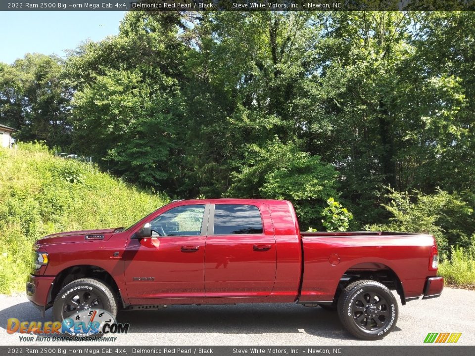 Delmonico Red Pearl 2022 Ram 2500 Big Horn Mega Cab 4x4 Photo #1