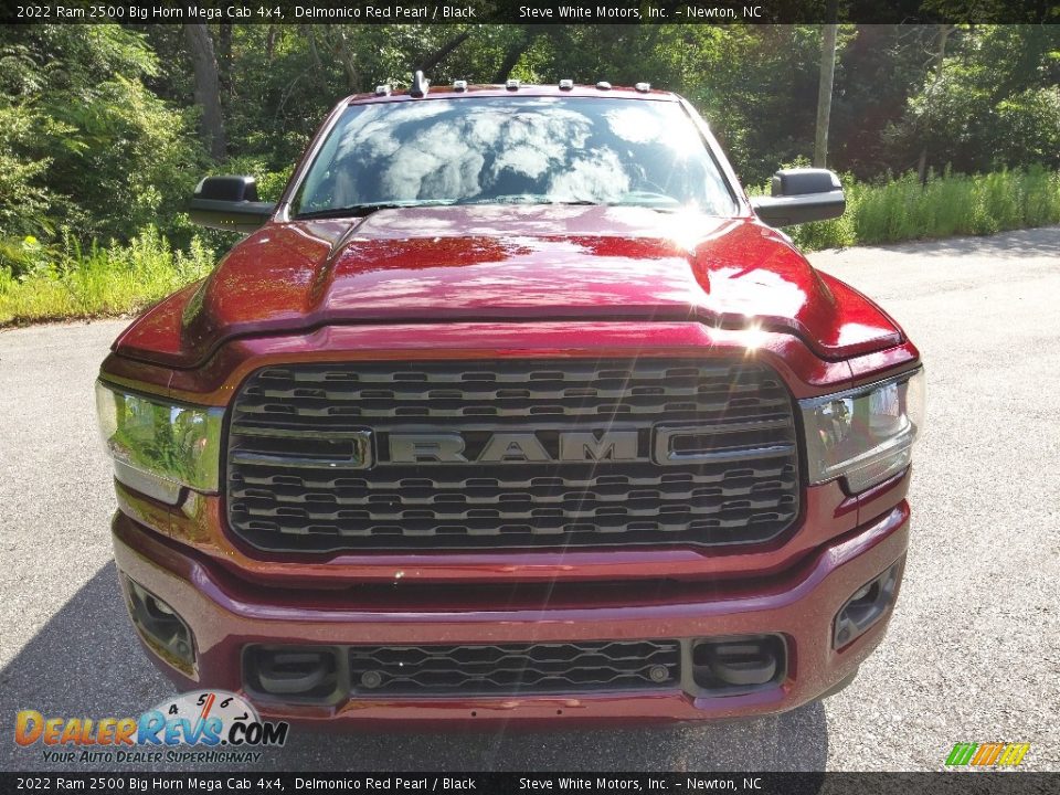 2022 Ram 2500 Big Horn Mega Cab 4x4 Delmonico Red Pearl / Black Photo #3