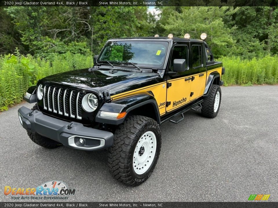 2020 Jeep Gladiator Overland 4x4 Black / Black Photo #2