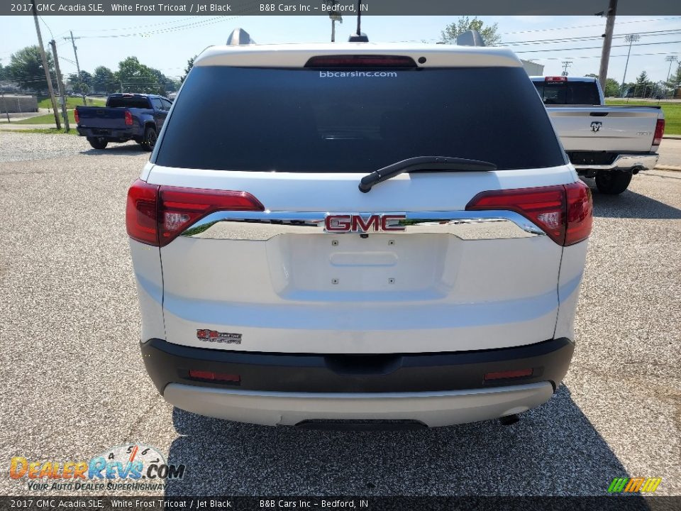 White Frost Tricoat 2017 GMC Acadia SLE Photo #4