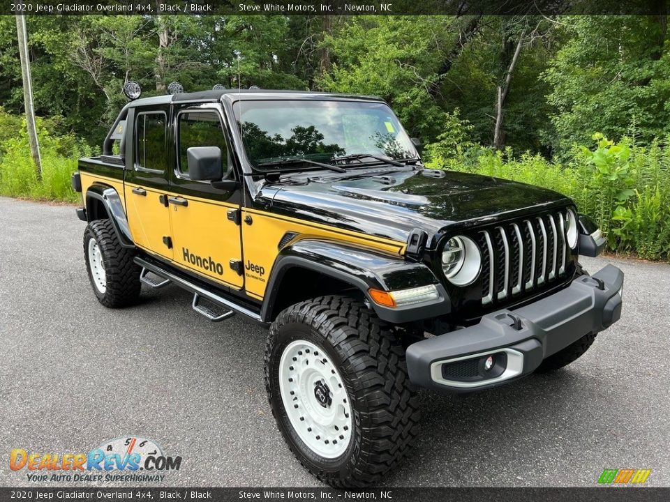 Black 2020 Jeep Gladiator Overland 4x4 Photo #4