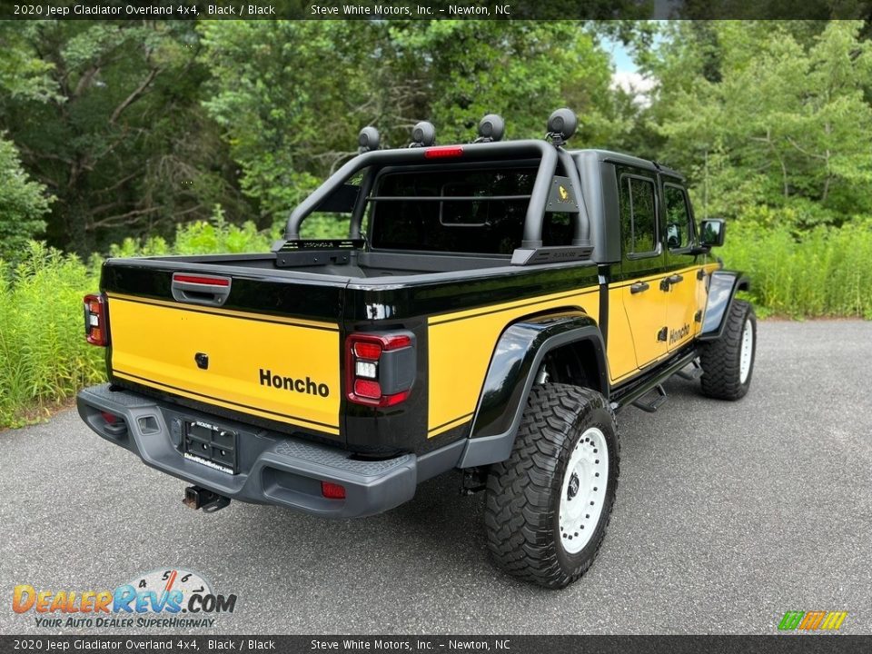 2020 Jeep Gladiator Overland 4x4 Black / Black Photo #6