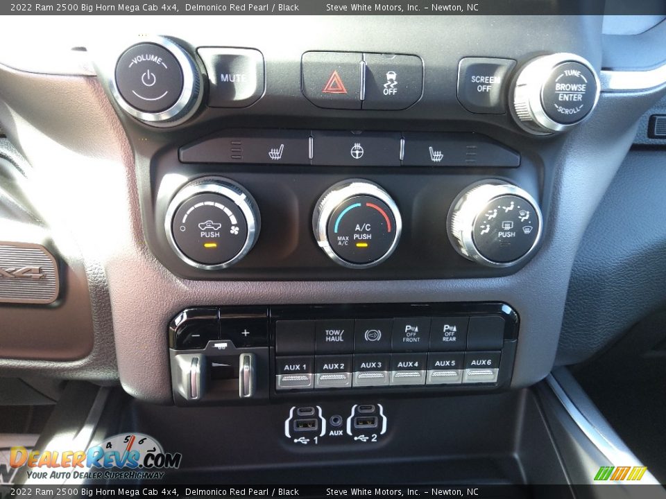 Controls of 2022 Ram 2500 Big Horn Mega Cab 4x4 Photo #27