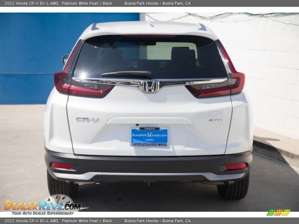 2022 Honda CR-V EX-L AWD Platinum White Pearl / Black Photo #5