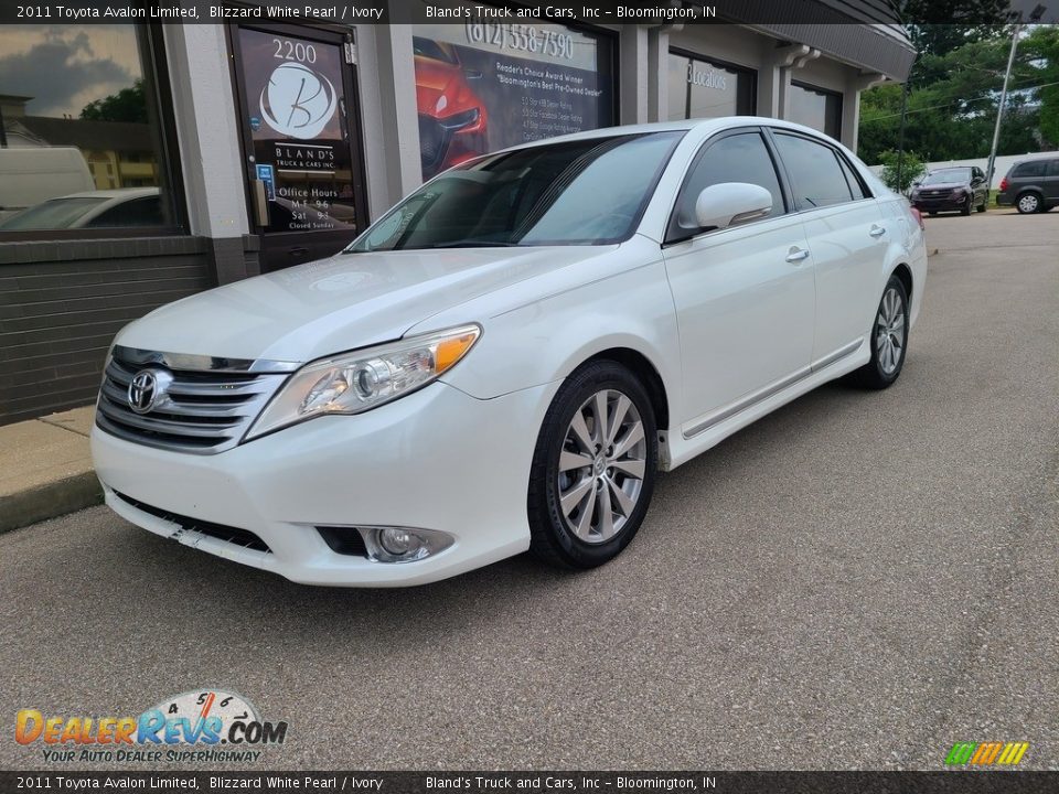 2011 Toyota Avalon Limited Blizzard White Pearl / Ivory Photo #2