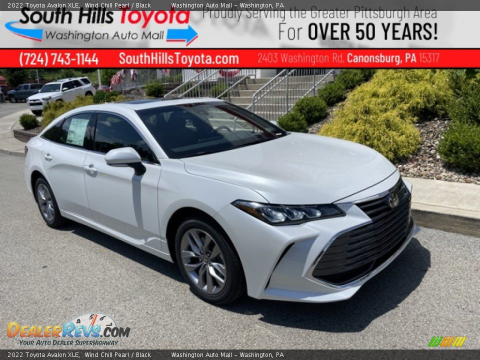 2022 Toyota Avalon XLE Wind Chill Pearl / Black Photo #1