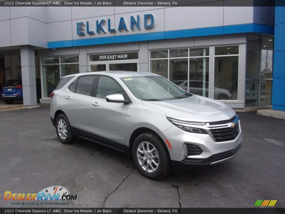 2022 Chevrolet Equinox LT AWD Silver Ice Metallic / Jet Black Photo #1