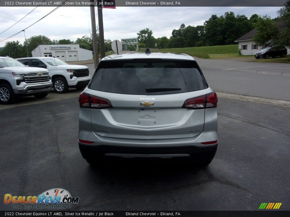 2022 Chevrolet Equinox LT AWD Silver Ice Metallic / Jet Black Photo #4