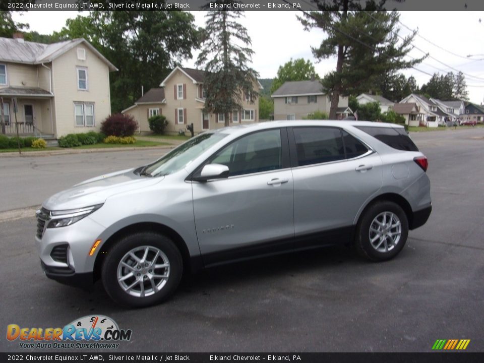 2022 Chevrolet Equinox LT AWD Silver Ice Metallic / Jet Black Photo #7