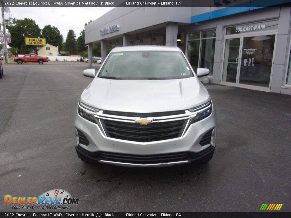 2022 Chevrolet Equinox LT AWD Silver Ice Metallic / Jet Black Photo #8