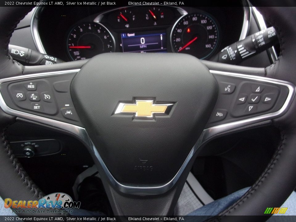 2022 Chevrolet Equinox LT AWD Silver Ice Metallic / Jet Black Photo #22