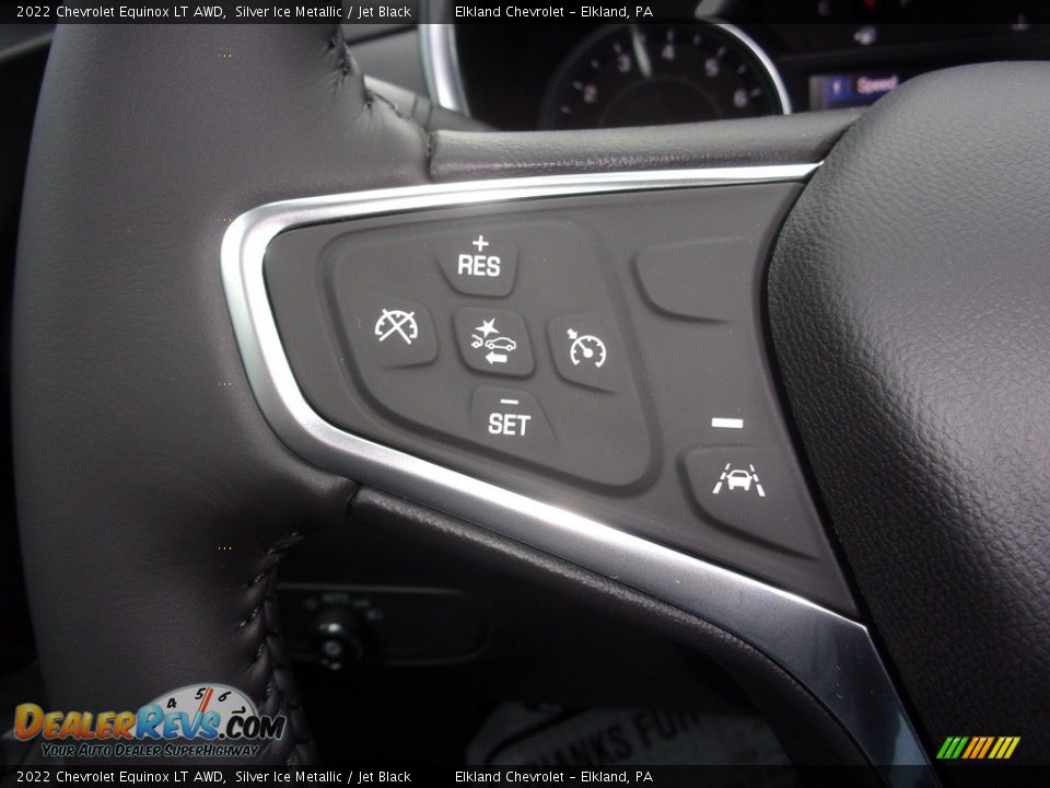 2022 Chevrolet Equinox LT AWD Silver Ice Metallic / Jet Black Photo #24