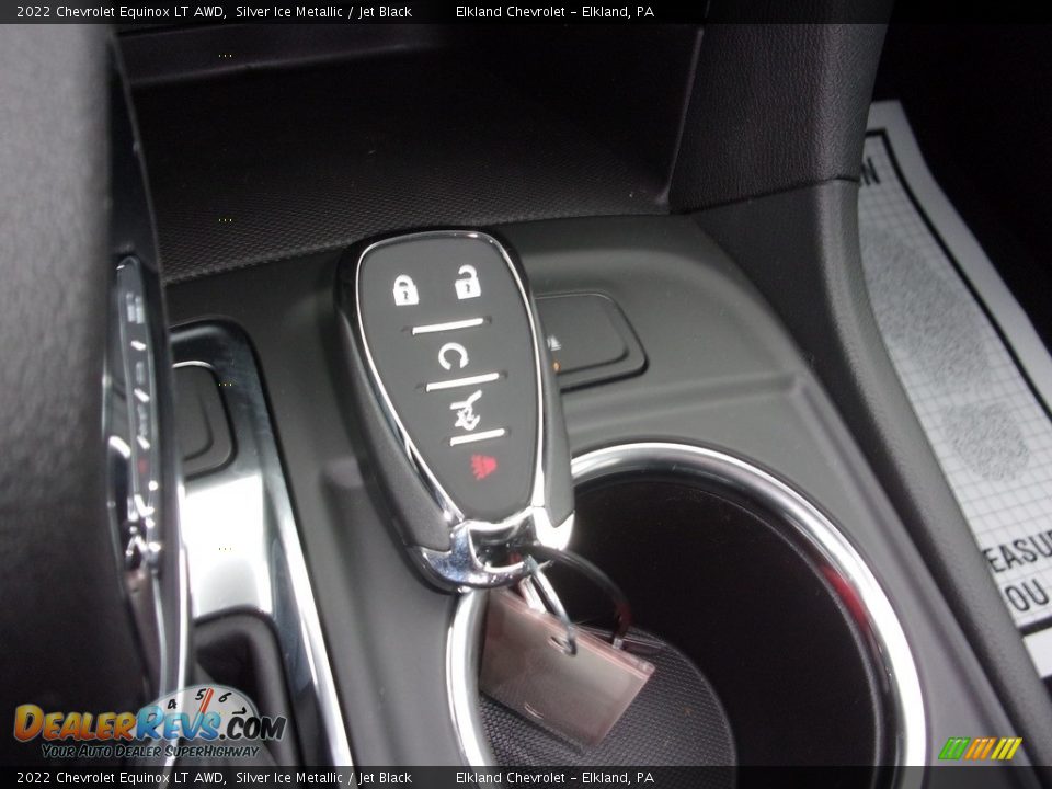2022 Chevrolet Equinox LT AWD Silver Ice Metallic / Jet Black Photo #32