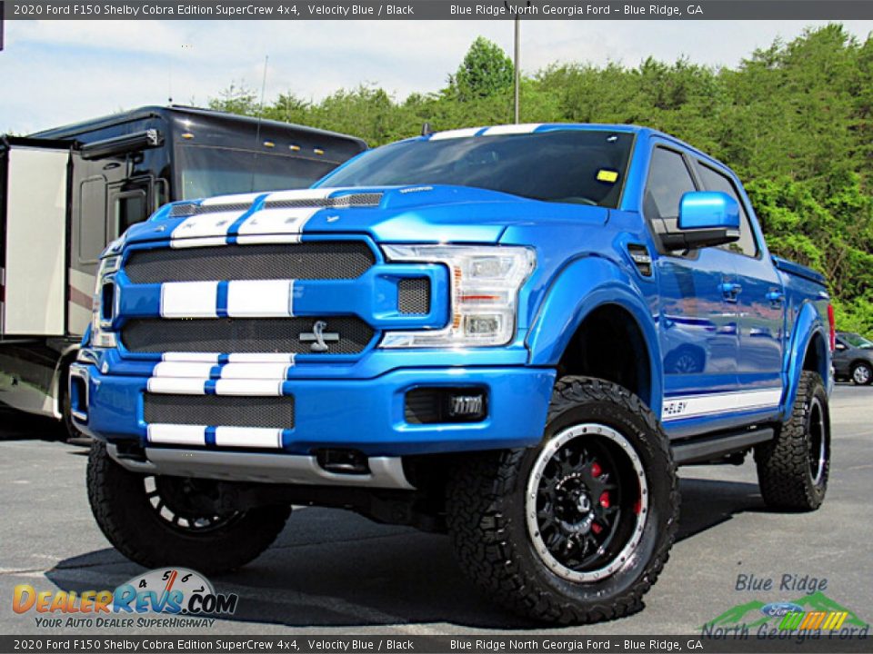 Front 3/4 View of 2020 Ford F150 Shelby Cobra Edition SuperCrew 4x4 Photo #1