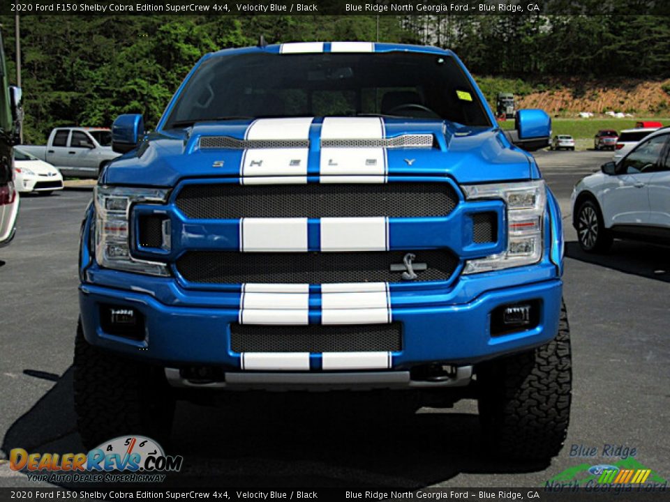 2020 Ford F150 Shelby Cobra Edition SuperCrew 4x4 Velocity Blue / Black Photo #8