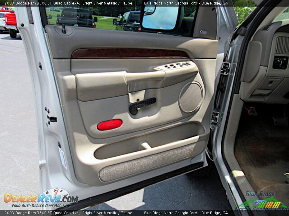 Door Panel of 2003 Dodge Ram 3500 ST Quad Cab 4x4 Photo #10