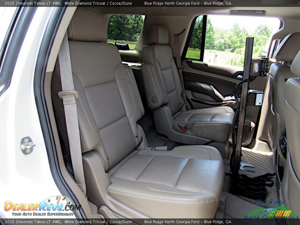 2015 Chevrolet Tahoe LT 4WD White Diamond Tricoat / Cocoa/Dune Photo #13