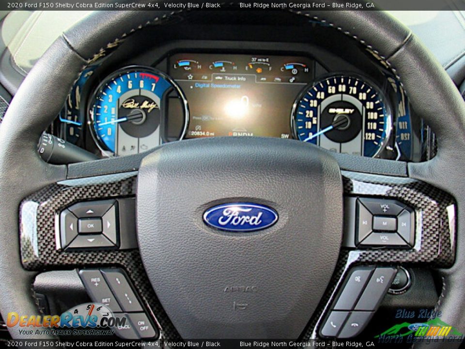 2020 Ford F150 Shelby Cobra Edition SuperCrew 4x4 Steering Wheel Photo #17