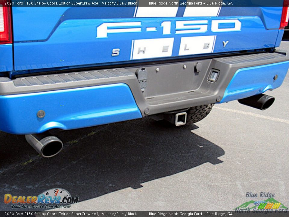 2020 Ford F150 Shelby Cobra Edition SuperCrew 4x4 Velocity Blue / Black Photo #36