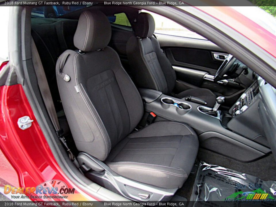 2018 Ford Mustang GT Fastback Ruby Red / Ebony Photo #12