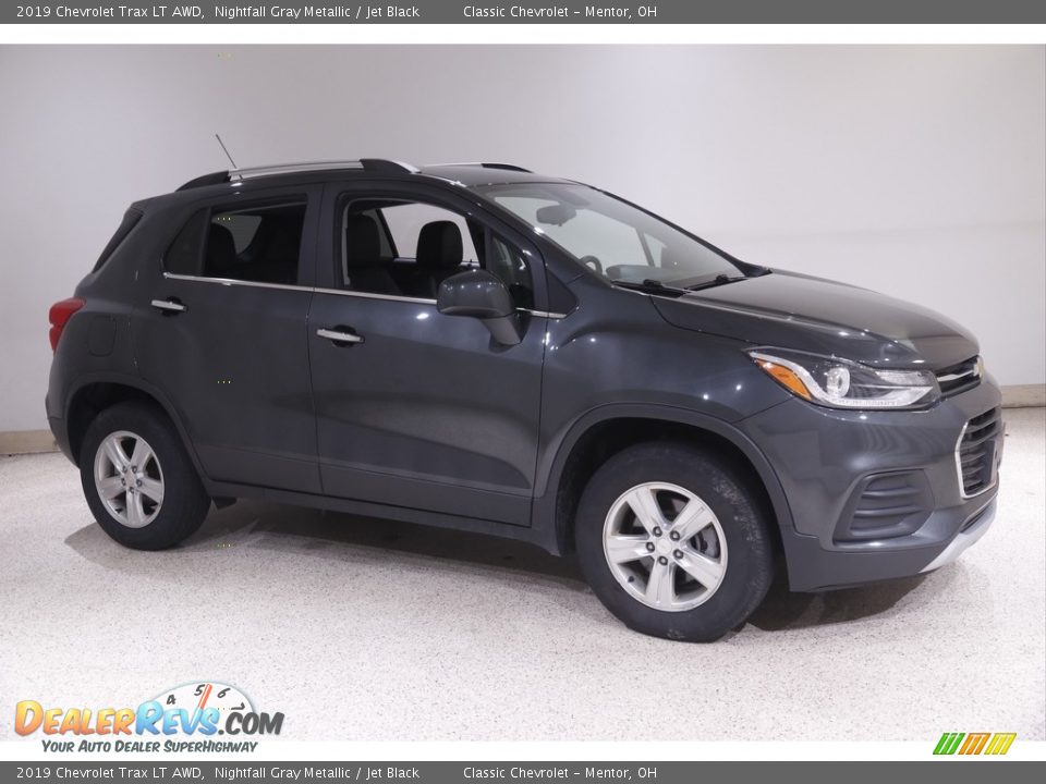 2019 Chevrolet Trax LT AWD Nightfall Gray Metallic / Jet Black Photo #1