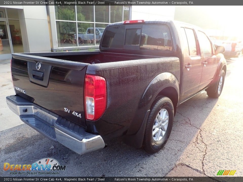 2021 Nissan Frontier SV Crew Cab 4x4 Magnetic Black Pearl / Steel Photo #2