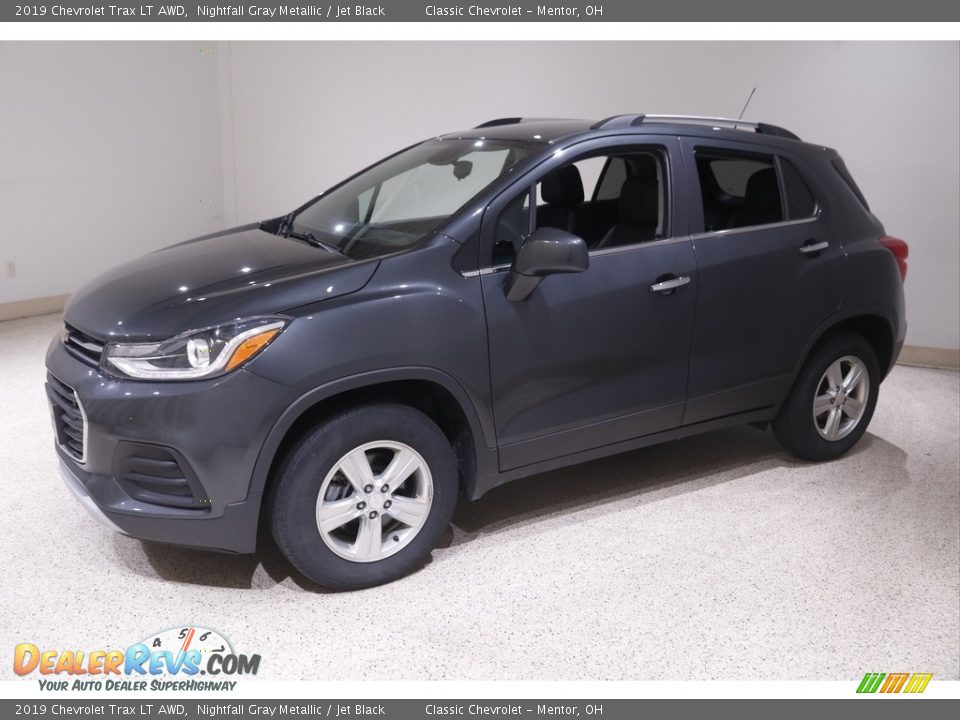 2019 Chevrolet Trax LT AWD Nightfall Gray Metallic / Jet Black Photo #3
