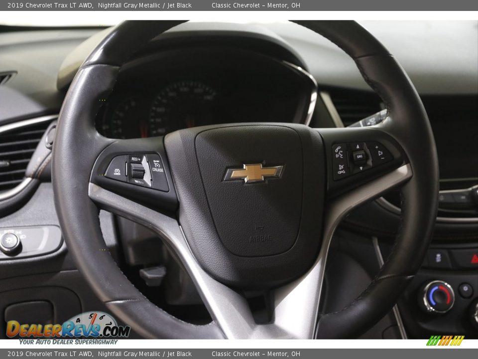 2019 Chevrolet Trax LT AWD Nightfall Gray Metallic / Jet Black Photo #7