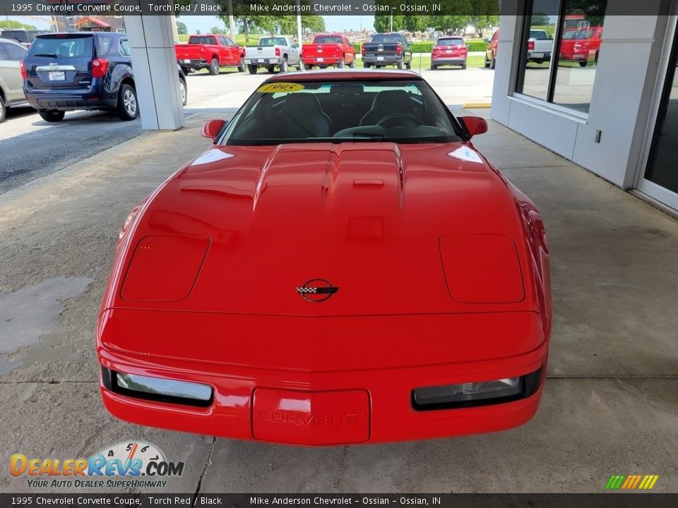 1995 Chevrolet Corvette Coupe Torch Red / Black Photo #8