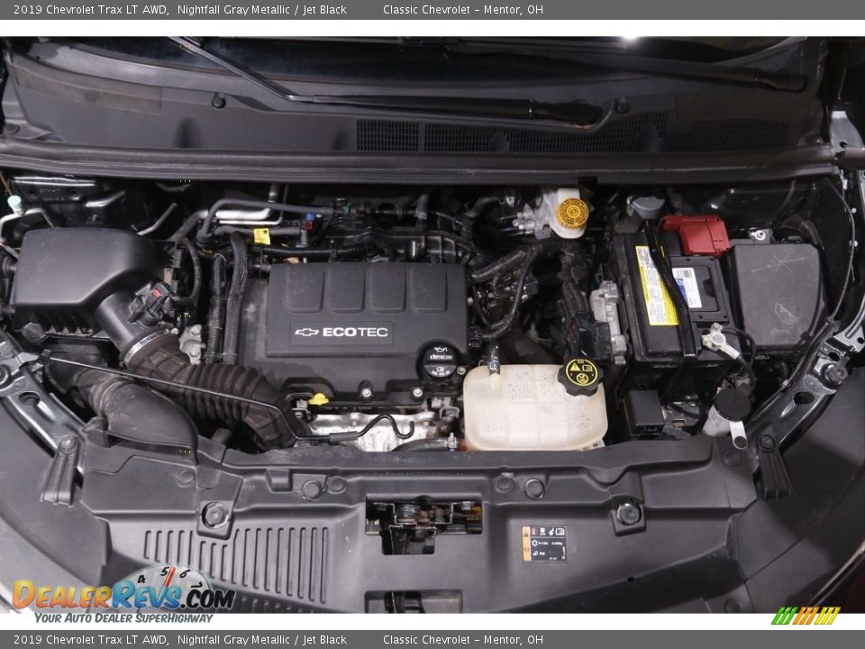 2019 Chevrolet Trax LT AWD Nightfall Gray Metallic / Jet Black Photo #18