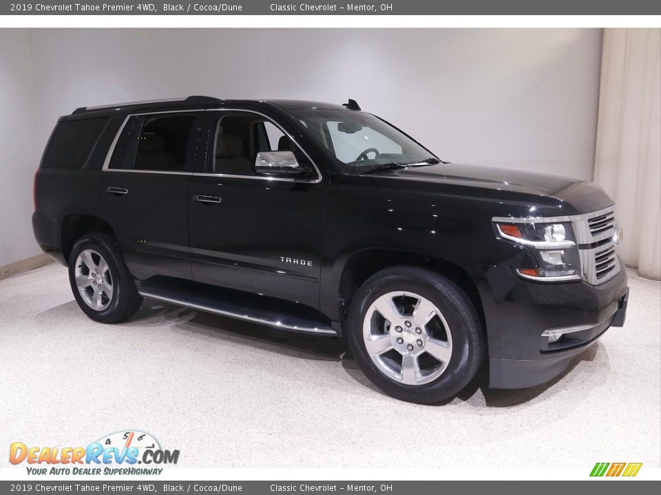 2019 Chevrolet Tahoe Premier 4WD Black / Cocoa/Dune Photo #1