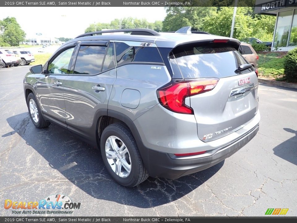 2019 GMC Terrain SLE AWD Satin Steel Metallic / Jet Black Photo #3