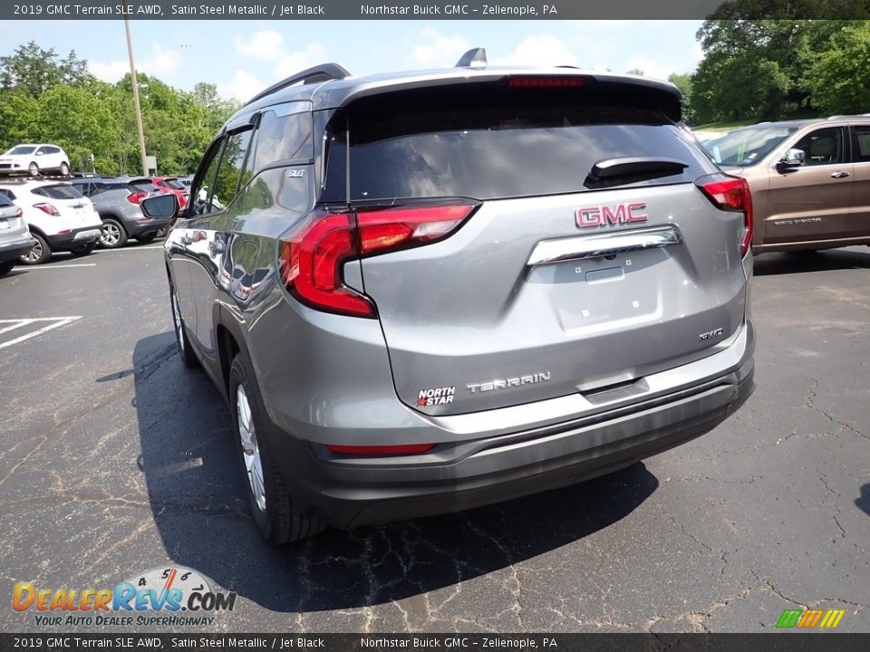 2019 GMC Terrain SLE AWD Satin Steel Metallic / Jet Black Photo #4