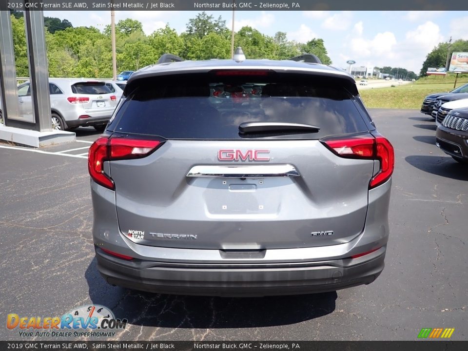 2019 GMC Terrain SLE AWD Satin Steel Metallic / Jet Black Photo #5