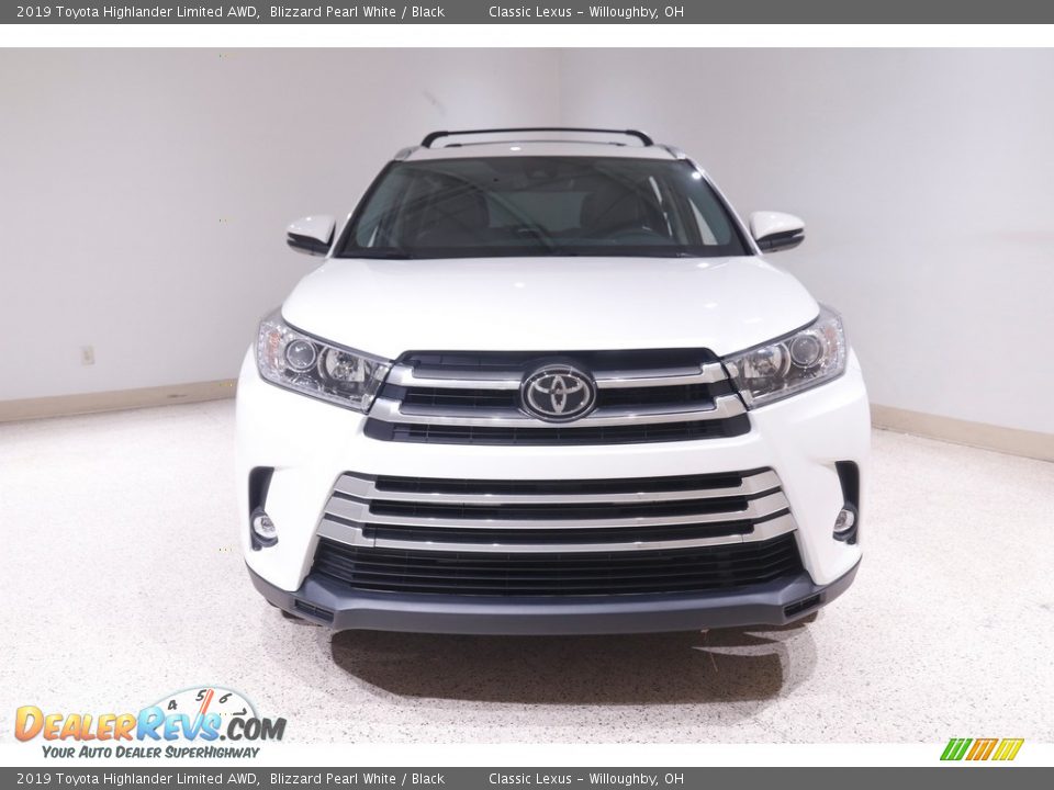 2019 Toyota Highlander Limited AWD Blizzard Pearl White / Black Photo #2