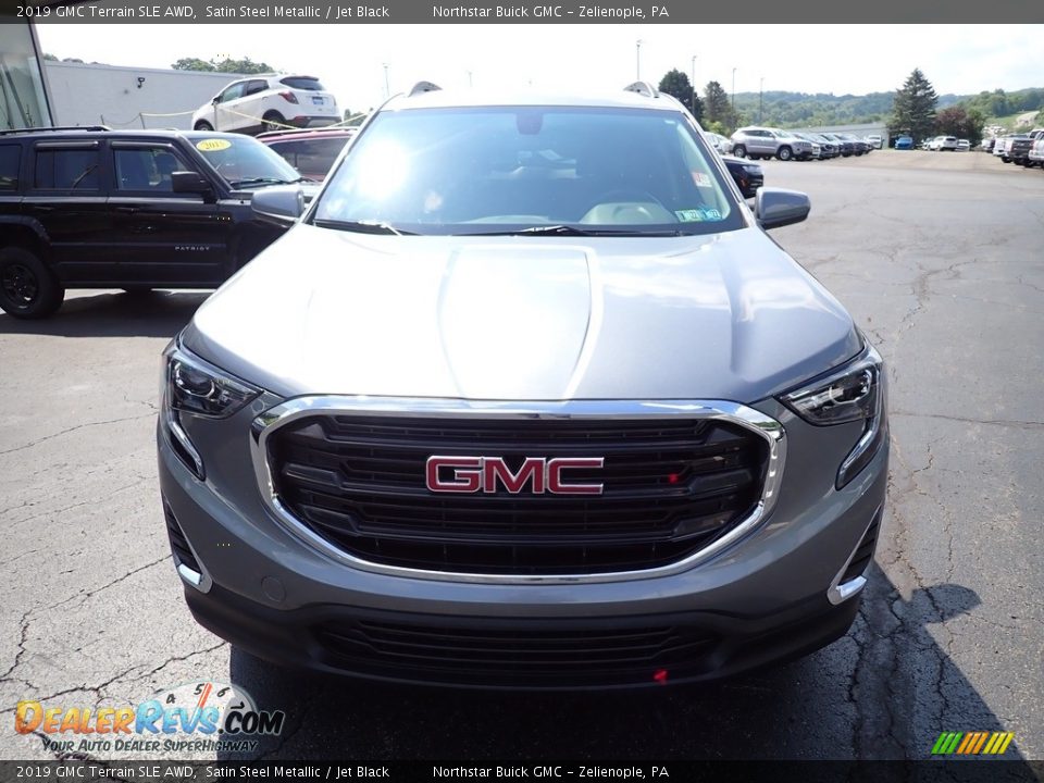 2019 GMC Terrain SLE AWD Satin Steel Metallic / Jet Black Photo #11