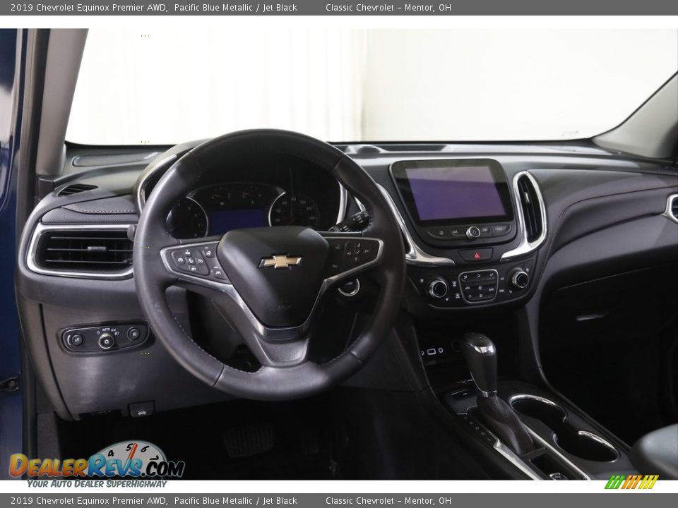 2019 Chevrolet Equinox Premier AWD Pacific Blue Metallic / Jet Black Photo #6