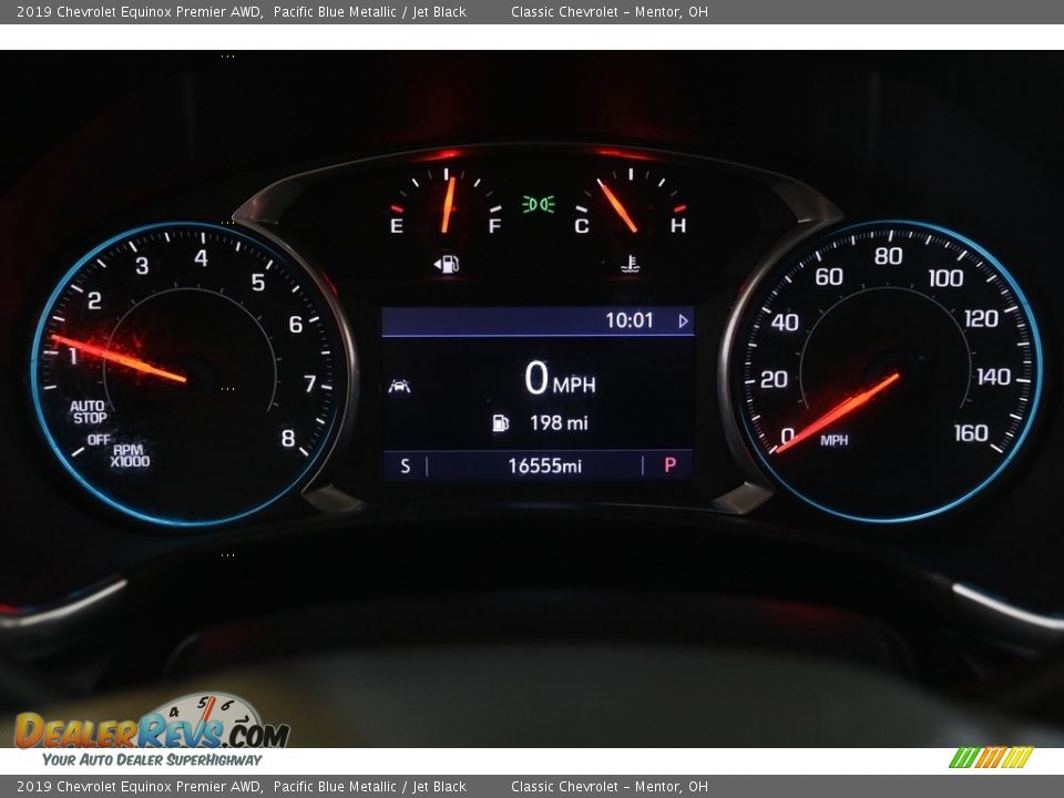 2019 Chevrolet Equinox Premier AWD Pacific Blue Metallic / Jet Black Photo #8