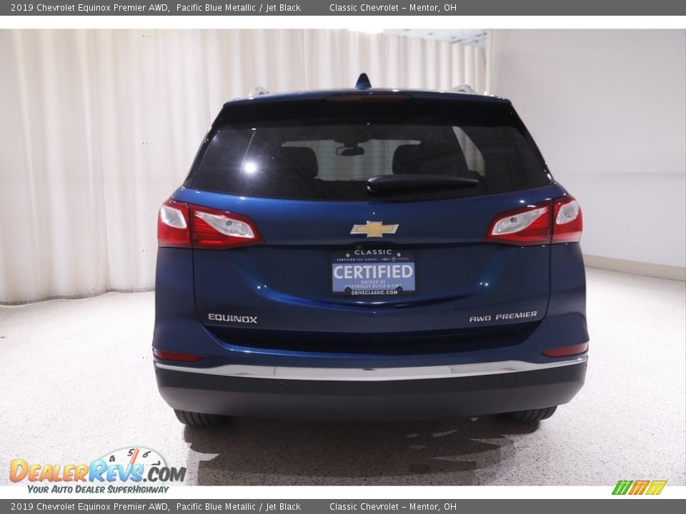 2019 Chevrolet Equinox Premier AWD Pacific Blue Metallic / Jet Black Photo #17