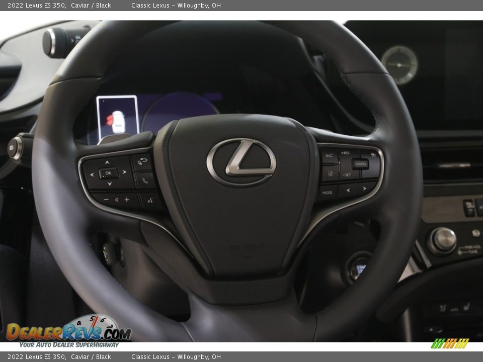 2022 Lexus ES 350 Caviar / Black Photo #7