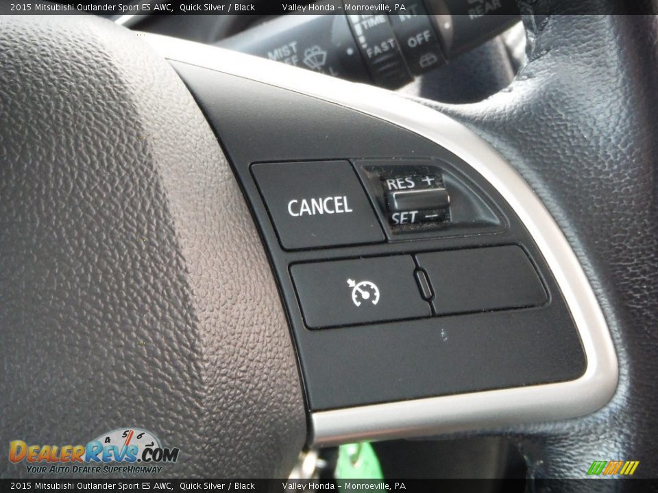 2015 Mitsubishi Outlander Sport ES AWC Steering Wheel Photo #20