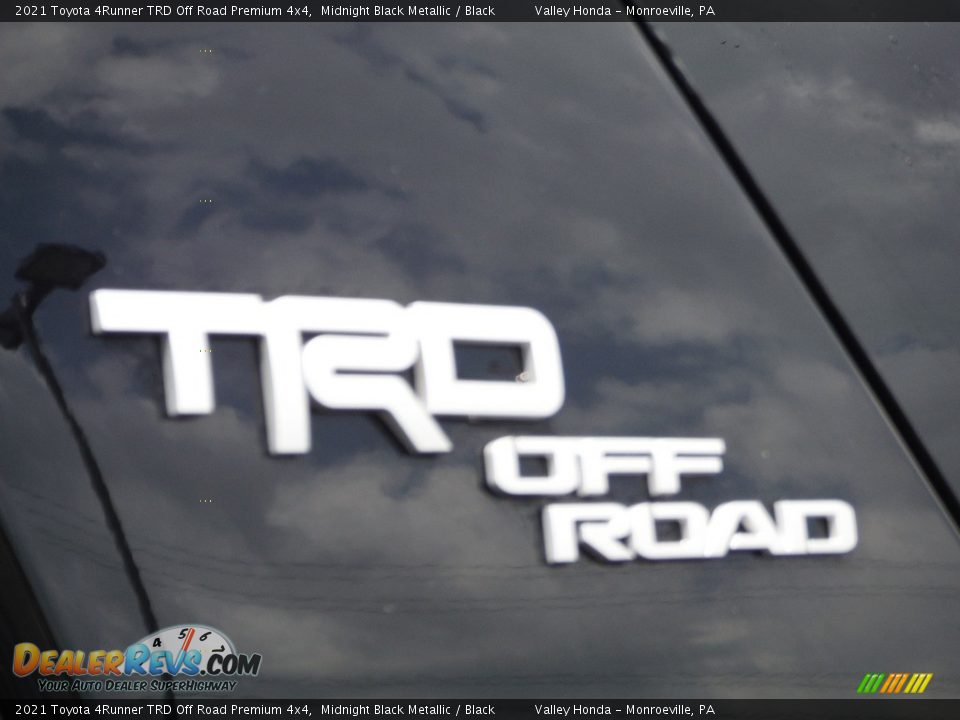 2021 Toyota 4Runner TRD Off Road Premium 4x4 Midnight Black Metallic / Black Photo #5