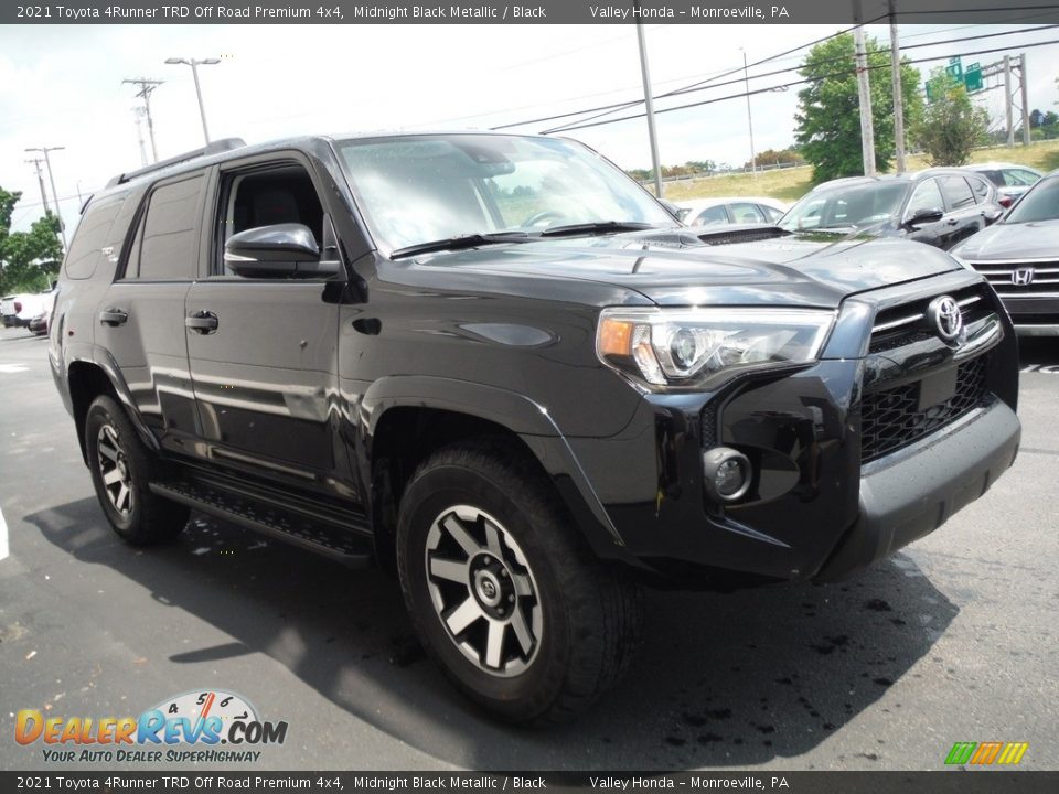 2021 Toyota 4Runner TRD Off Road Premium 4x4 Midnight Black Metallic / Black Photo #7