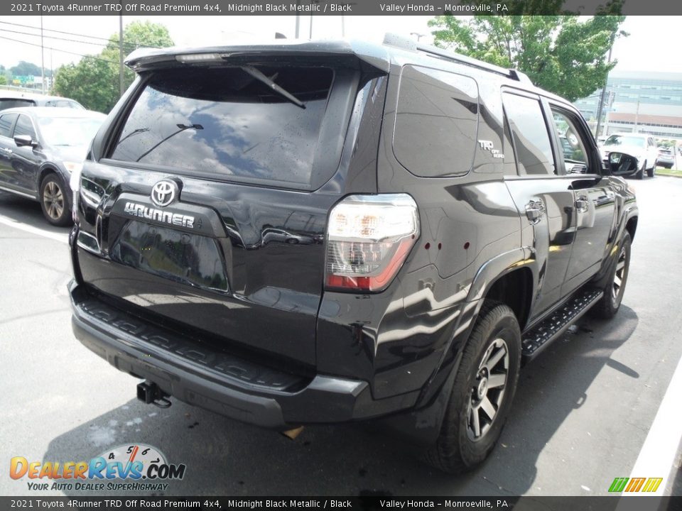 2021 Toyota 4Runner TRD Off Road Premium 4x4 Midnight Black Metallic / Black Photo #8