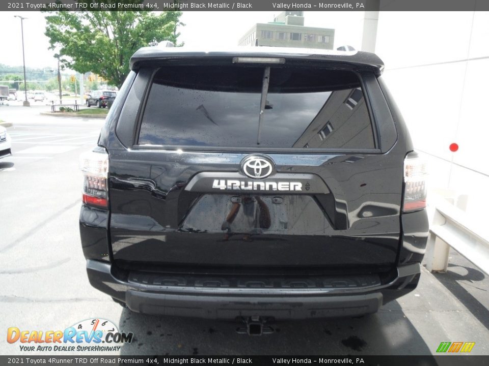 2021 Toyota 4Runner TRD Off Road Premium 4x4 Midnight Black Metallic / Black Photo #9