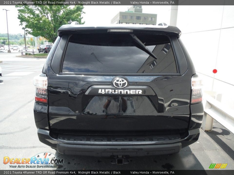 2021 Toyota 4Runner TRD Off Road Premium 4x4 Midnight Black Metallic / Black Photo #10